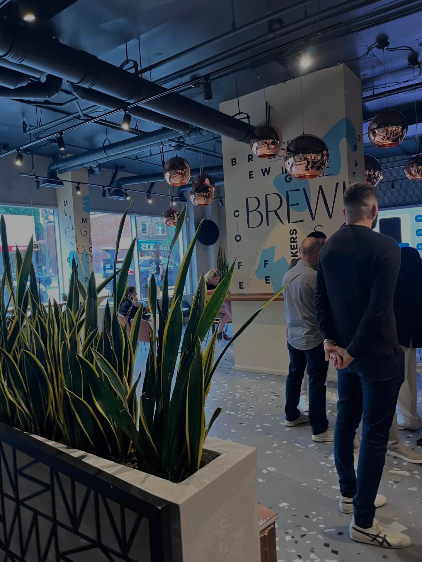 The Lendline team at the Brewing Brokers Caffé broker networking event in Toronto, Ontario